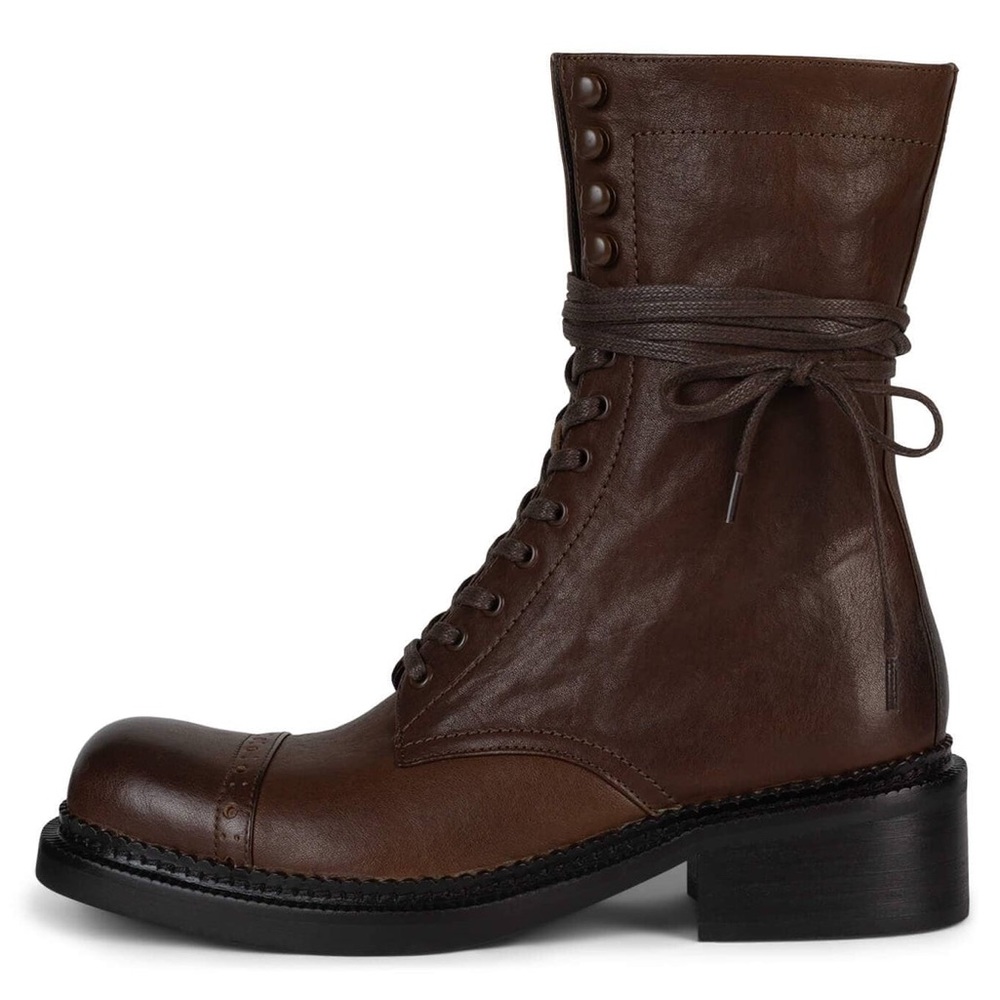 NWT Jeffrey Campbell London-Twn Boots Brown Size 11 - Picture 2 of 11